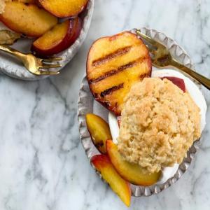 Grilled Peach Shortcakes image