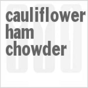 Cauliflower Ham Chowder_image