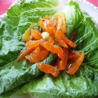 Lettuce With Apricot Salad and Honey-Raspberry Dressing_image