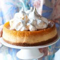 Lemon meringue cheesecake image