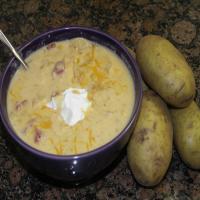 Nacho Potato Soup image