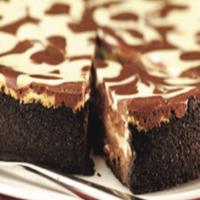 Chocolate-Vanilla Swirl Cheesecake_image