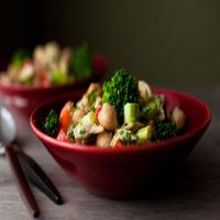 Tuna, Chickpeas and Broccoli Salad image