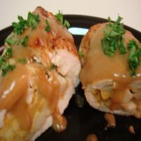 Chicken Breasts Stuffed With Apples & Cheddar_image