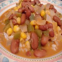 Nigerian Kidney Bean Stew With a Peanut Sauce_image