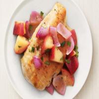 Chicken With Apple, Onion and Cider Sauce_image