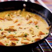 Chicken, sweet potato & coconut curry image