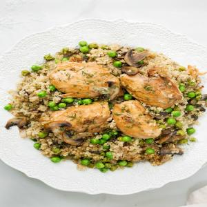 One Pot Braised Chicken With Quinoa_image
