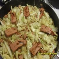 Fried Cabbage & Sausage_image