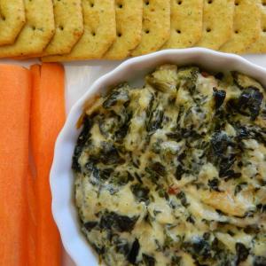 Spinach Artichoke Dip with Water Chestnuts_image