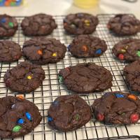 Fluffy Chocolate M&M™ Cookies_image
