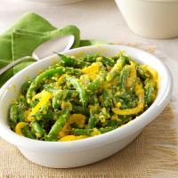 Green Beans with Yellow-Pepper Butter_image
