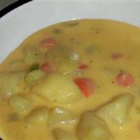 German Potato Cheese Soup_image