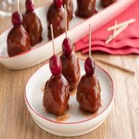 Cranberry-Glazed Appetizer Meatballs image