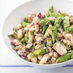 Tuna, asparagus & white bean salad_image