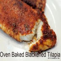 Oven Baked Blackened Tilapia Recipe - (4.2/5)_image