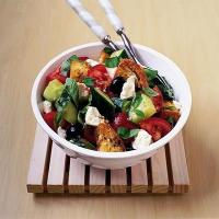Crunchy feta & tomato salad image