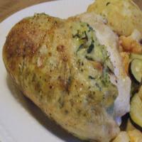 Alouette Almond Zucchini Stuffed Chicken Recipe - (4.3/5) image