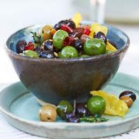 Citrus & fennel marinated olives_image
