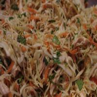 Vietnamese Coleslaw With Shredded Chicken And Peanuts_image