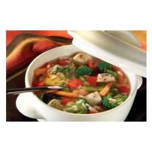 Chunky Chicken Vegetable Soup_image