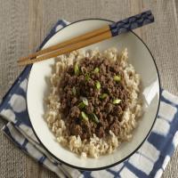 Korean Ground Beef & Rice image