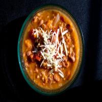 Bean Soup With Cabbage, Winter Squash and Farro_image