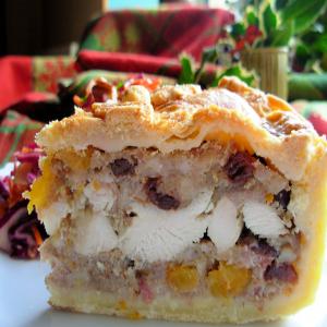 Little Jack Horner's Christmas Chicken, Fruit and Stuffing Pie!_image