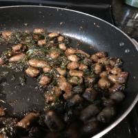 Sausage and Spinach Saute image