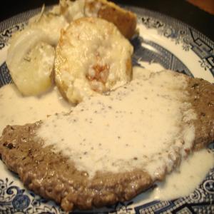 Swedish Minute Steaks With Mustard Sauce_image