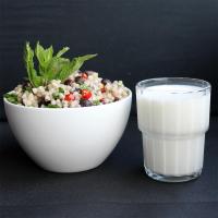 Buckwheat & Chickpea Pesto Salad image