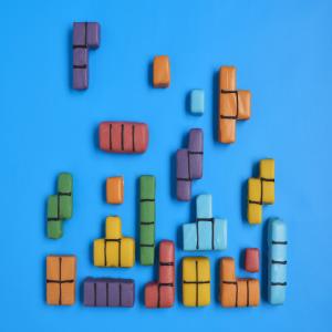 Peanut Butter Puzzle Fudge_image