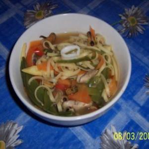 Seafood noodle soup_image