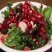 Kick the Winter Blahs Salad (Kale and Beets)_image