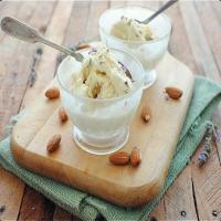 Low Fat Almond Vanilla Ice Cream_image