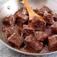 Steak Tips with Red Wine Sauce Recipe - (4.4/5)_image