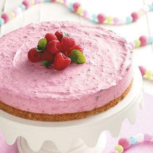 Creamy Raspberry Dessert_image