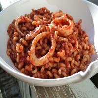 Low-Fat Calamari in Tomato Sauce_image