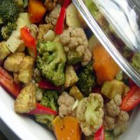 Grilled Vegetables With Vinaigrette image
