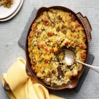 Cast-Iron Oyster and Cornbread Stuffing image