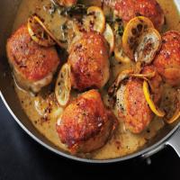 Roasted Chicken Thighs with Lemon & Oregano Recipe - (4.5/5) image
