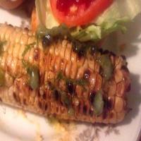Grilled Corn on the Cob With Roasted Jalapeno Butter_image