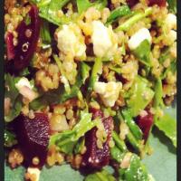 Quinoa Salad with Beets and Arugula_image