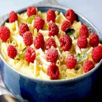 Coconut macaroni pudding recipe_image