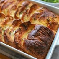 Savoury Bread & Butter Pudding image