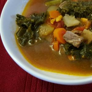 Beef and Garden Vegetable Soup_image