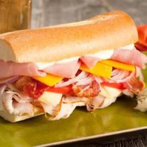 Club Hoagie with Ranch Dressing_image