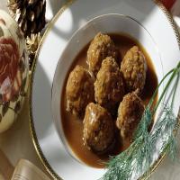 Slow Cooker Meatballs and Gravy_image