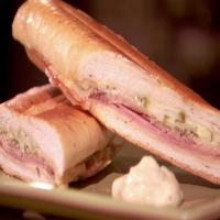 Throwdown Cuban Sandwich with Homemade Pickles_image