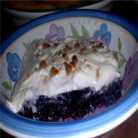 Blueberry Cream Cheese Salad image
